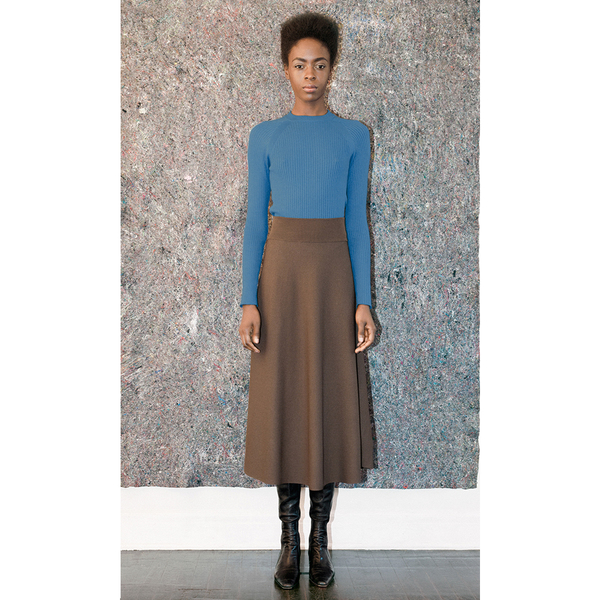 Pari Desai Raglan Sweater - Azure Pari Desai Raglan Sweater - Azure
