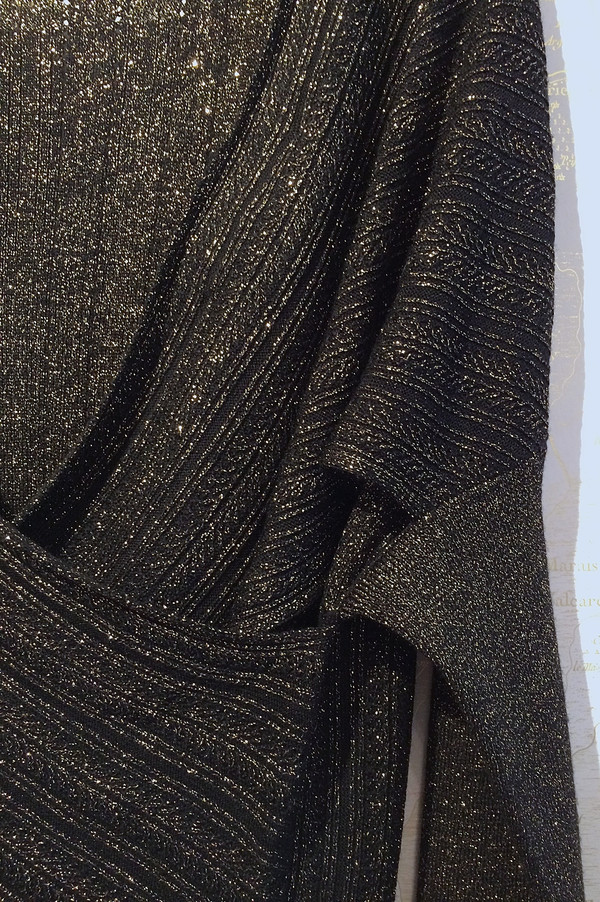 Derek Lam 10 Crosby Lurex Cross Front Sweater Derek Lam 10 Crosby Lurex Cross Front Sweater