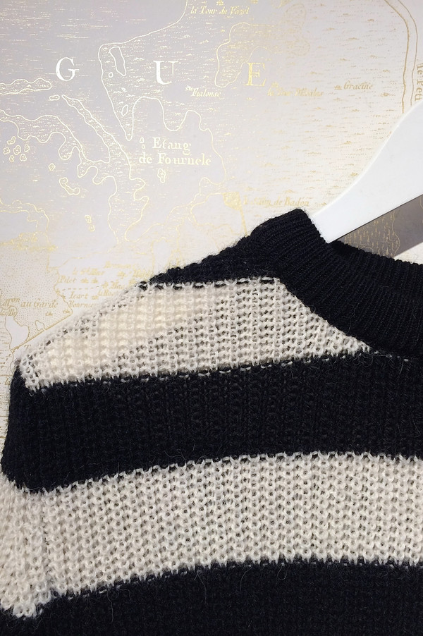 IRO Stripe 'Jaylen' Alpaca Sweater IRO Stripe 'Jaylen' Alpaca Sweater
