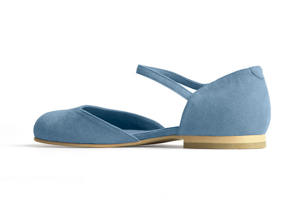 Rafa Mary Jane Ballet Flat – Azur Rafa Mary Jane Ballet Flat – Azur