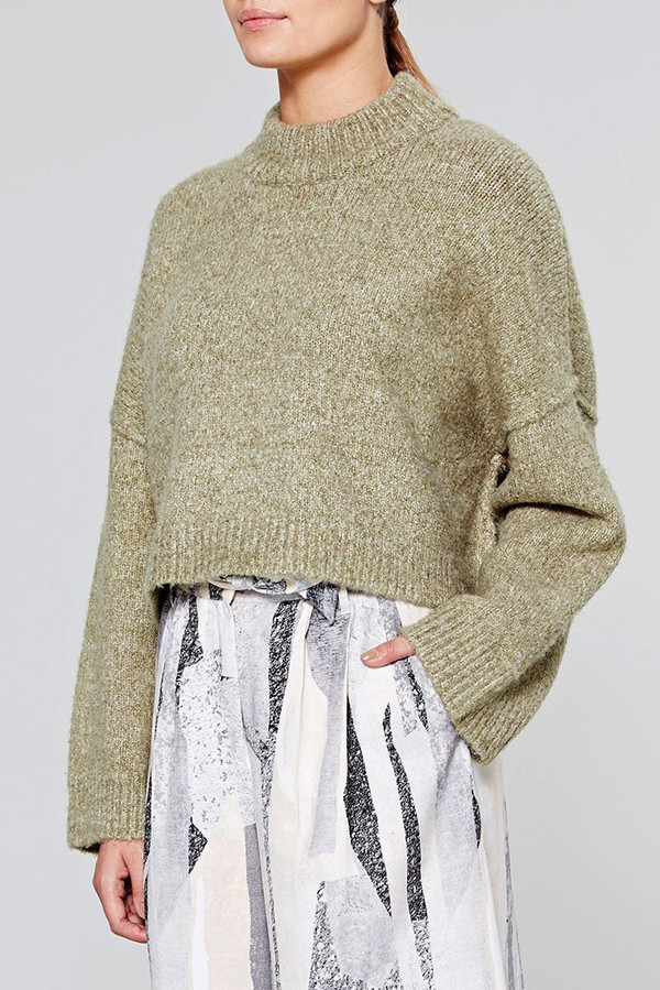 Native Youth Riverine Crew Neck Sweater Native Youth Riverine Crew Neck Sweater