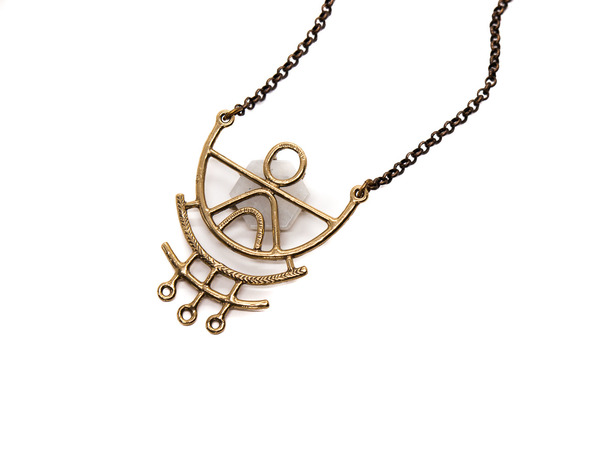 Laurel Hill Jewelry Dreamweaver Necklace // Moonstone Laurel Hill Jewelry Dreamweaver Necklace // Moonstone