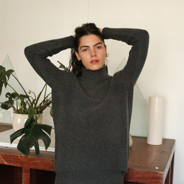 Objects Without Meaning Mock Neck Sweater Objects Without Meaning Mock Neck Sweater