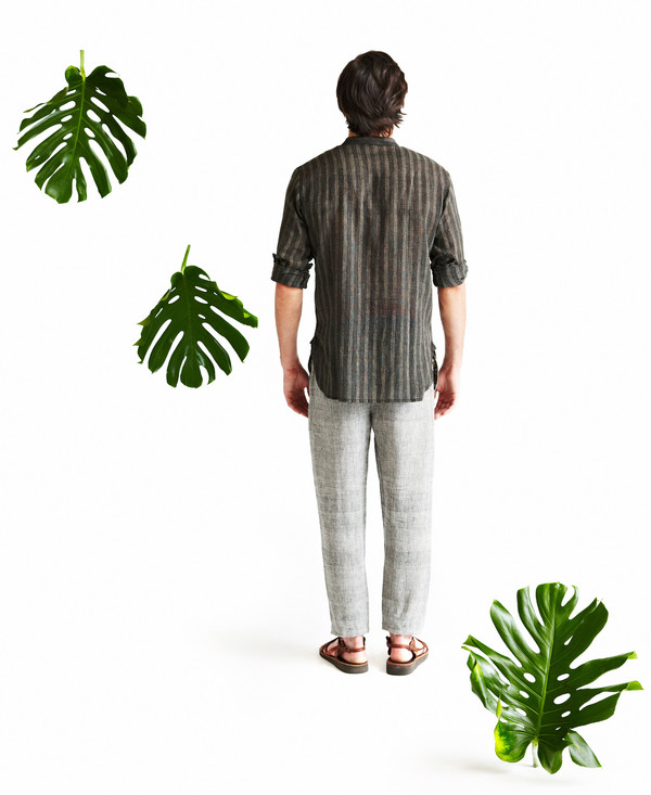 Men's Seek Collective Neruda Shirt, route weave Men's Seek Collective Neruda Shirt, route weave