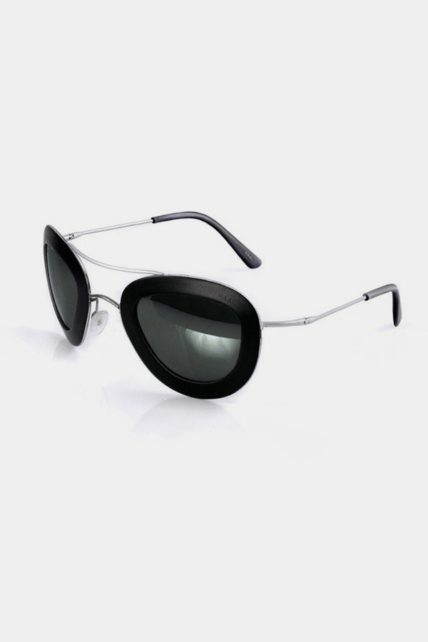Men's Haal Aluminum Erika Sunglasses - Black/Black Men's Haal Aluminum Erika Sunglasses - Black/Black