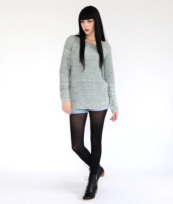 Shakuhachi Pointelle Sweater Shakuhachi Pointelle Sweater