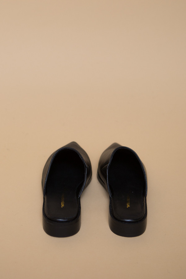 Intentionally Blank Titan Flats in Black Leather Intentionally Blank Titan Flats in Black Leather