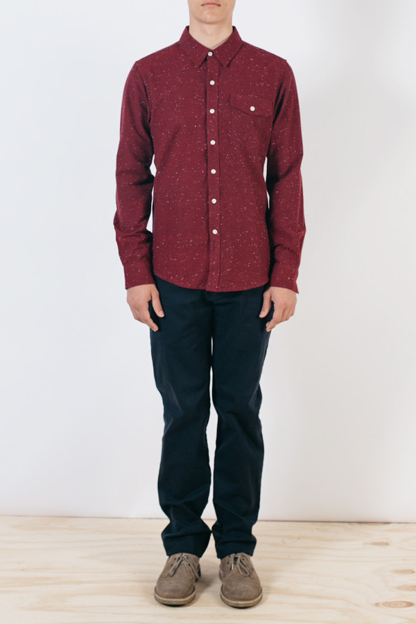 Men's Bridge & Burn Clinton Red Speckle Men's Bridge & Burn Clinton Red Speckle