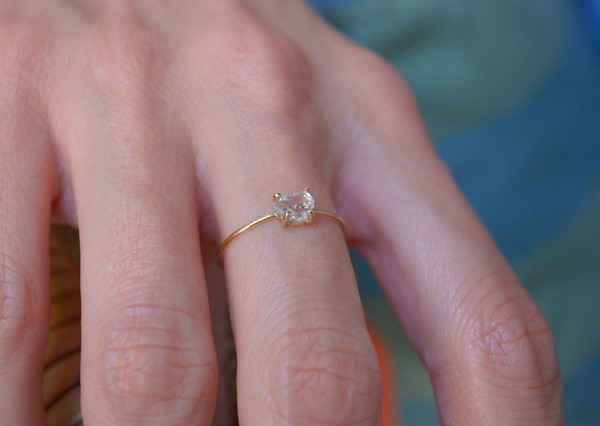 Kristen Elspeth Herkimer Diamond Ring Kristen Elspeth Herkimer Diamond Ring