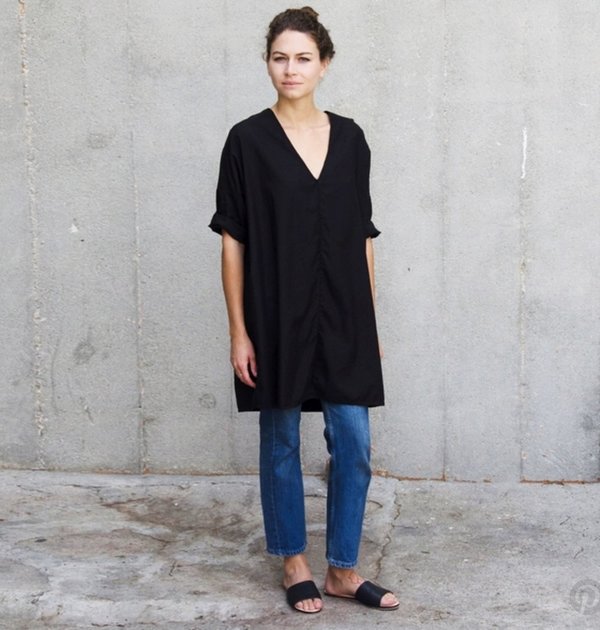 Ali Golden Kimono Tunic Black Ali Golden Kimono Tunic Black