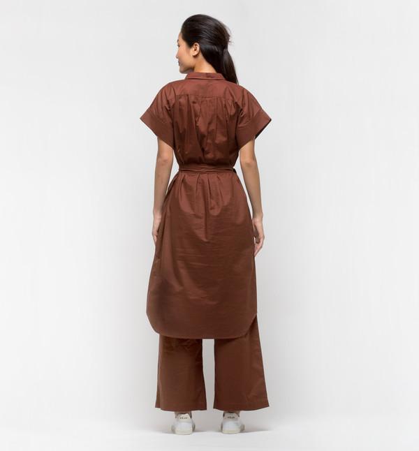 Kowtow Journey Dress Brick Kowtow Journey Dress Brick