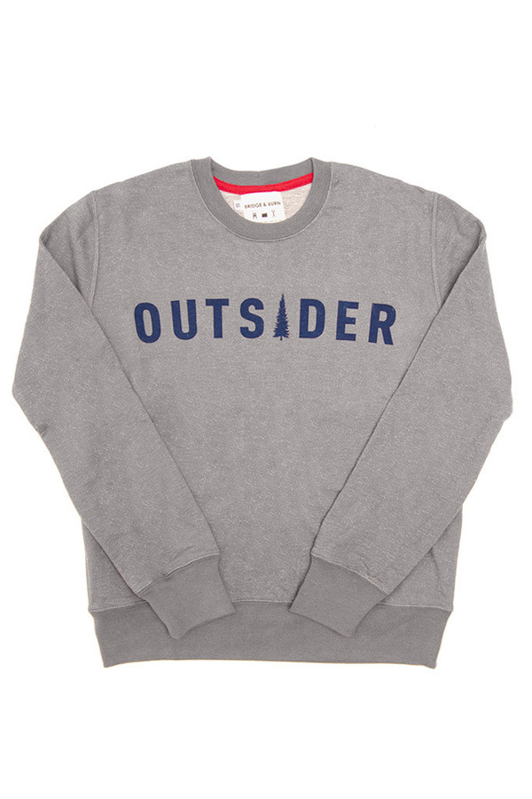 Bridge & Burn Columbiaknit Women's Outsider Sweatshirt Slate Bridge & Burn Columbiaknit Women's Outsider Sweatshirt Slate