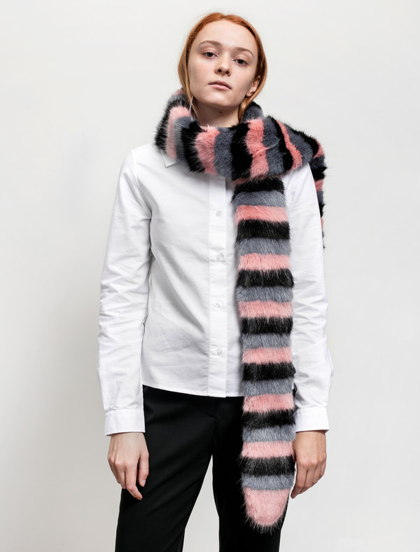 Shrimps Womens Lilou Scarf Multi Stripe Shrimps Womens Lilou Scarf Multi Stripe