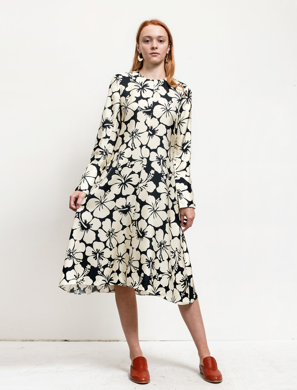 Trademark Paneled Dress Navy Trademark Paneled Dress Navy