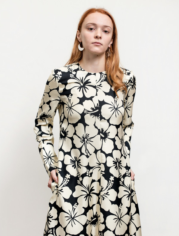 Trademark Paneled Dress Navy Trademark Paneled Dress Navy