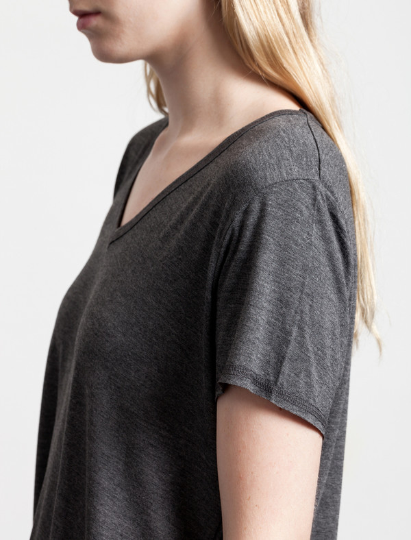 Organic by John Patrick V Tee Charcoal Organic by John Patrick V Tee Charcoal