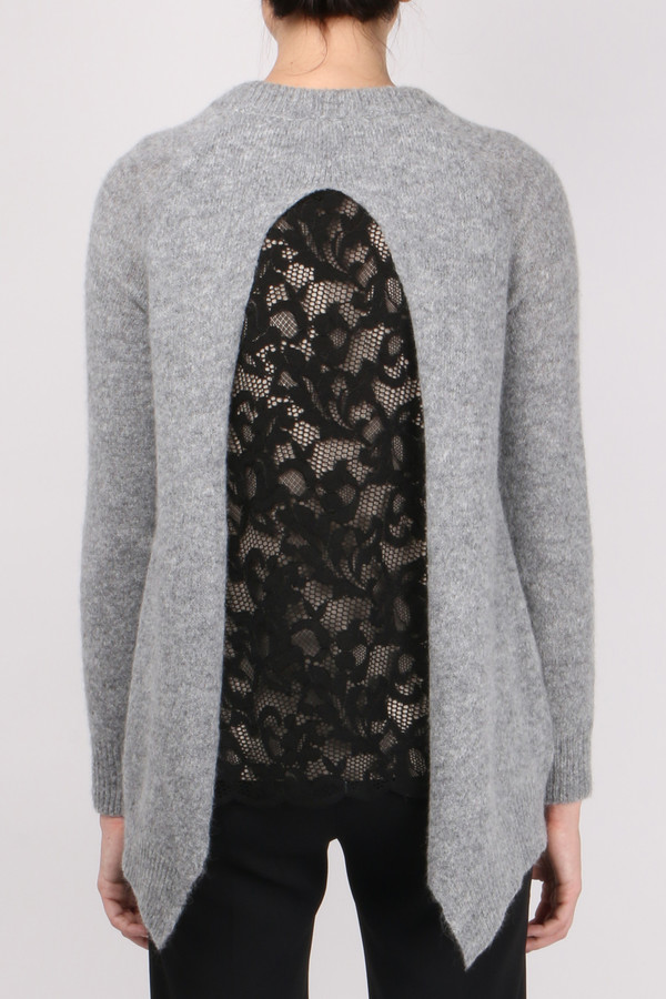 (nude) Open Back Round Neck (nude) Open Back Round Neck