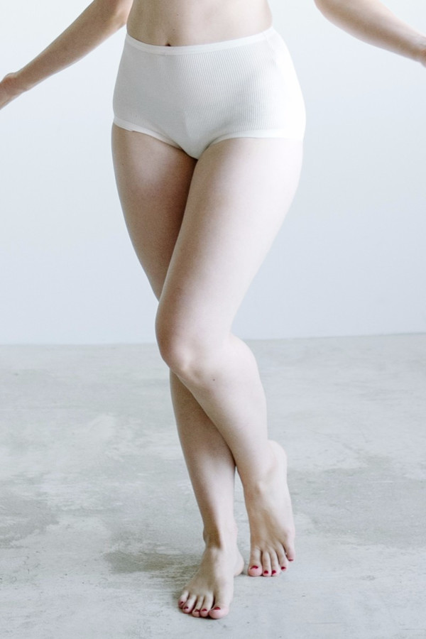 Botanica Workshop Astra Hi-Waist Brief - Vanilla Botanica Workshop Astra Hi-Waist Brief - Vanilla