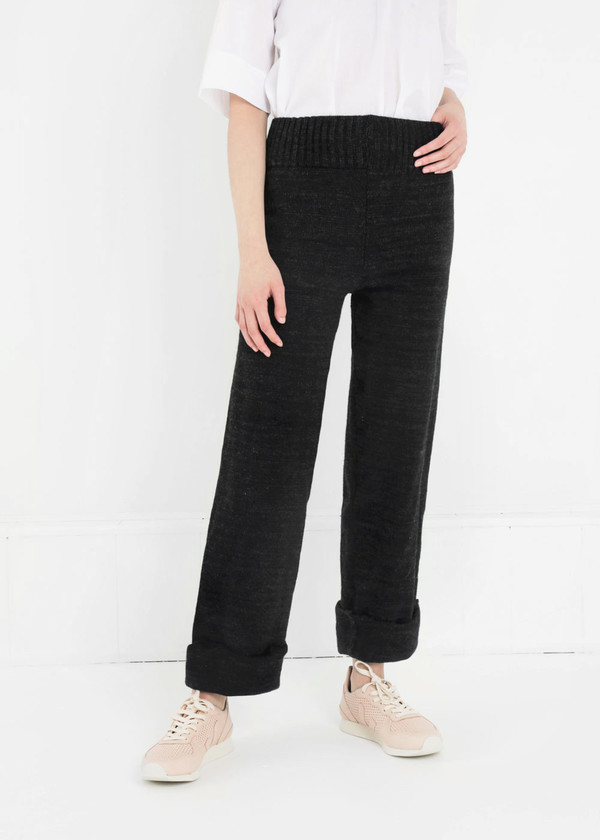 été noir Heavyweight Knit Trousers été noir Heavyweight Knit Trousers