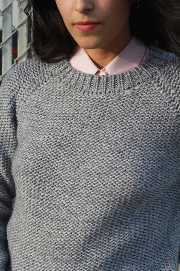 Objects Without Meaning Raglan Sweater, Grey Objects Without Meaning Raglan Sweater, Grey