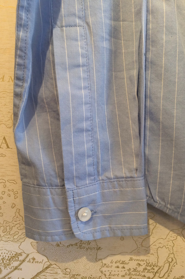 Current Elliott Pinstripe Cotton Prep School Shirt Current Elliott Pinstripe Cotton Prep School Shirt