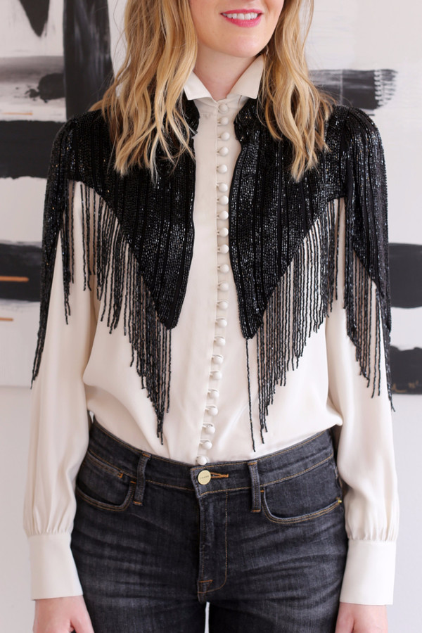 Ganni Humphrey Beads Cape Ganni Humphrey Beads Cape