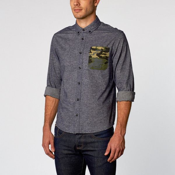 Men's Wolf & Man Hunter Shirt Men's Wolf & Man Hunter Shirt