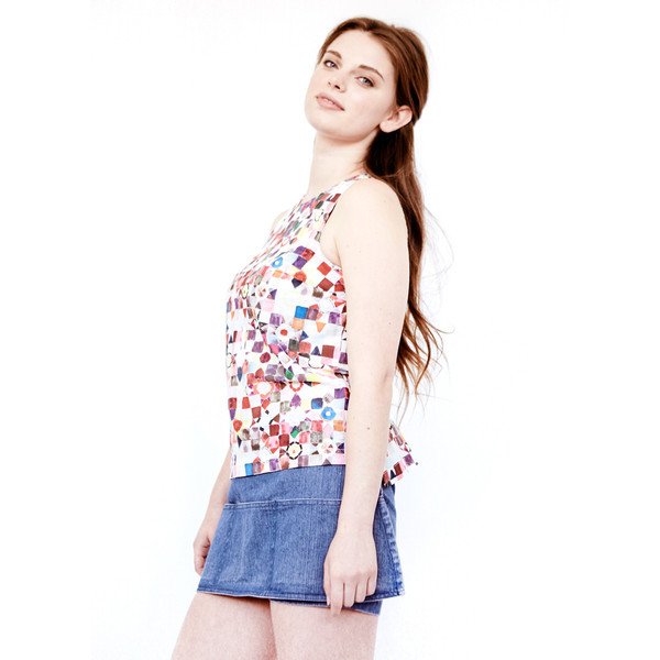 Carleen Square Arm Tank Carleen Square Arm Tank
