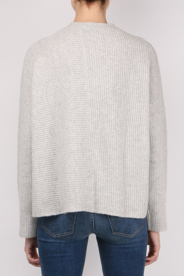 Allude Dual Ribbed Pullover Allude Dual Ribbed Pullover