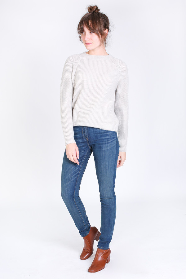3x1 High rise channel seam skinny jean in kaito 3x1 High rise channel seam skinny jean in kaito