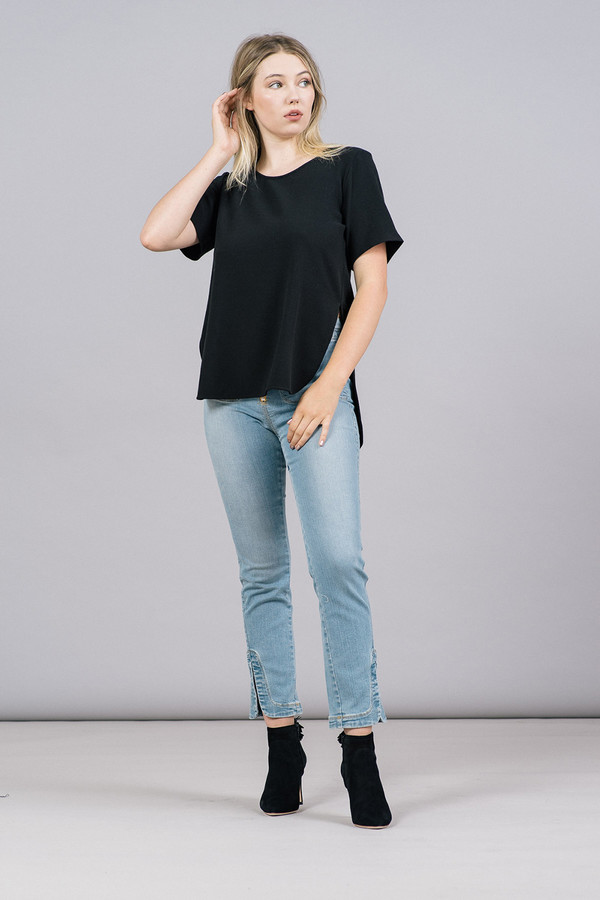 Storm & Marie Samuel Slit Hem Top Storm & Marie Samuel Slit Hem Top