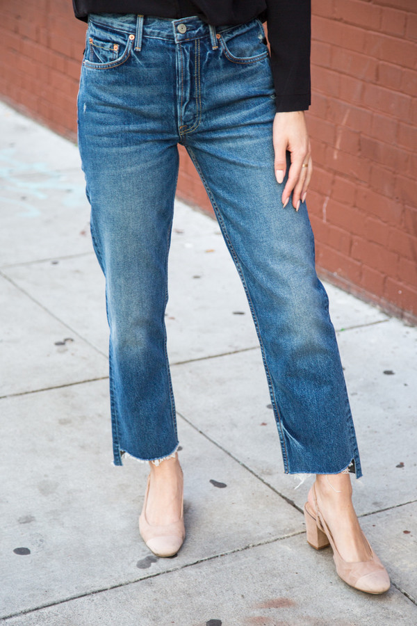Grlfrnd Helena Low Rise Jean In Close To You Grlfrnd Helena Low Rise Jean In Close To You