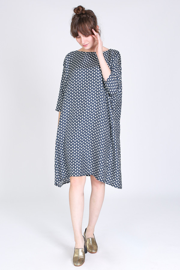 Creatures of Comfort Roman dress in midnight herend Creatures of Comfort Roman dress in midnight herend
