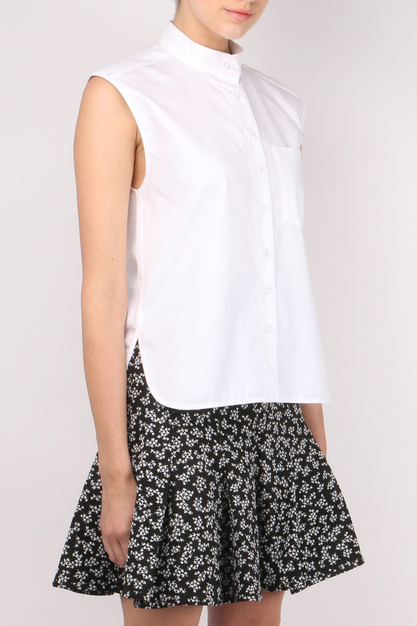 Carven Short Sleeveless Shirt Carven Short Sleeveless Shirt