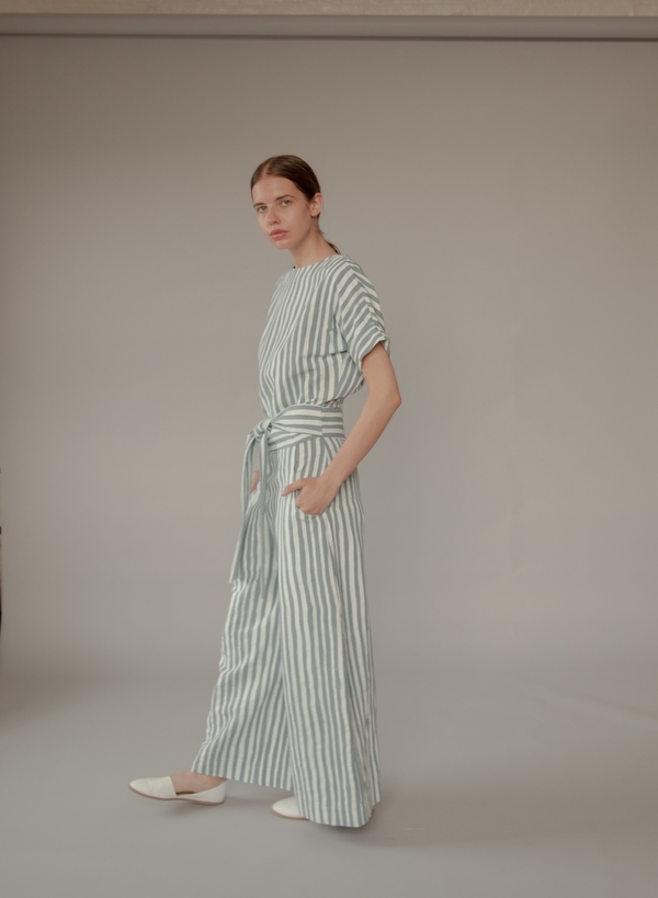 Luisa et la Luna Ilete in Jumpsuit Formentera Stripe Luisa et la Luna Ilete in Jumpsuit Formentera Stripe