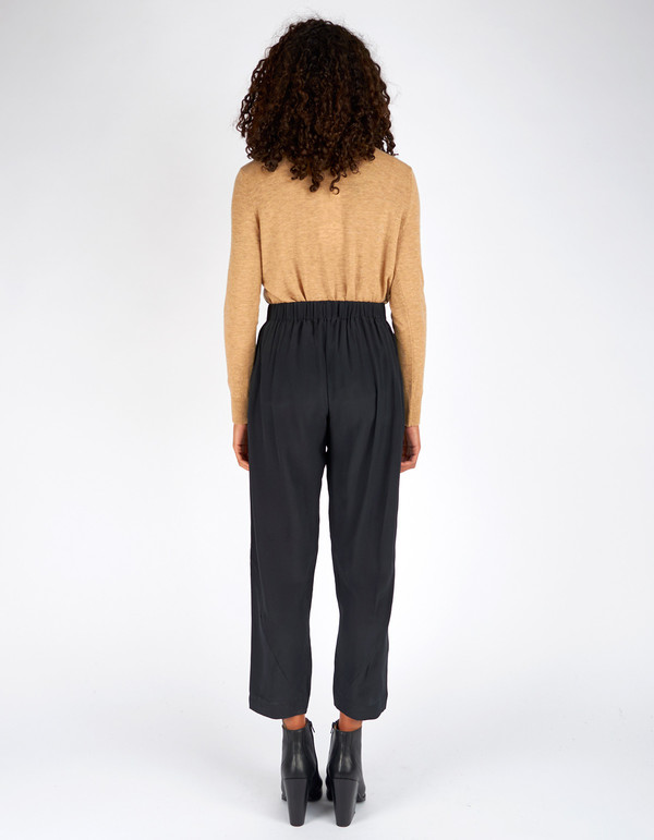 Ali Golden Elastic Waist Pant Black Ali Golden Elastic Waist Pant Black