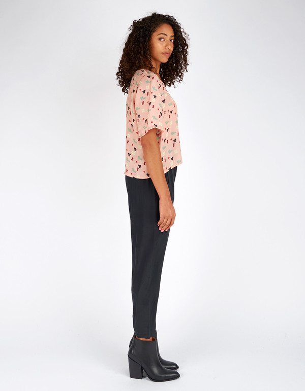 Dusen Dusen Yes Tee Pink Five Dot Dusen Dusen Yes Tee Pink Five Dot