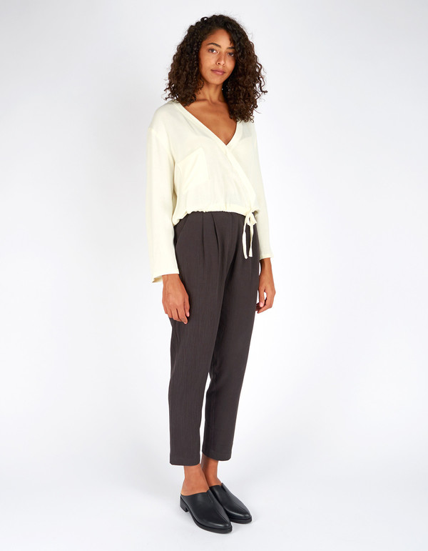 First Rite Narrow Trouser Charcoal First Rite Narrow Trouser Charcoal