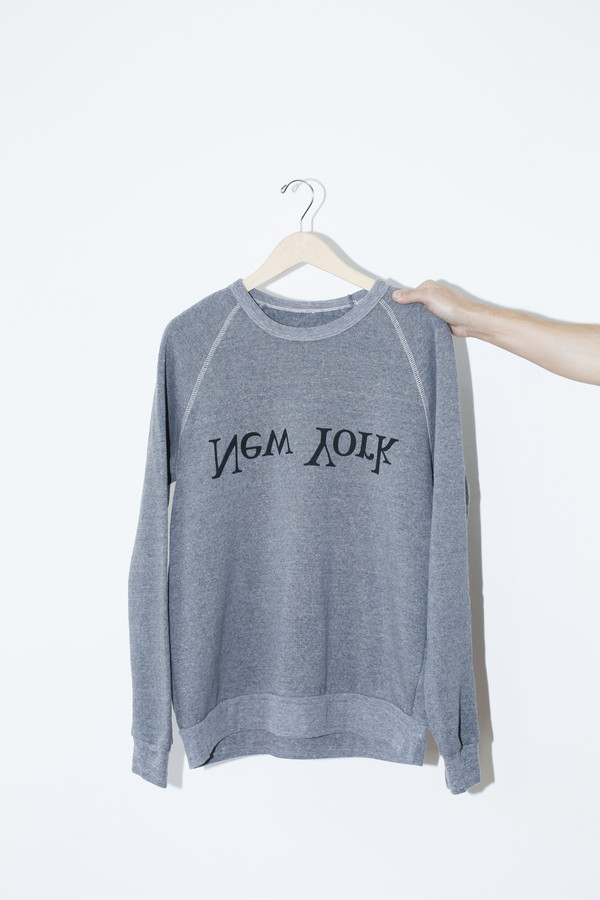 Unisex Assembly New York Cotton New York Logo Sweatshirt Unisex Assembly New York Cotton New York Logo Sweatshirt