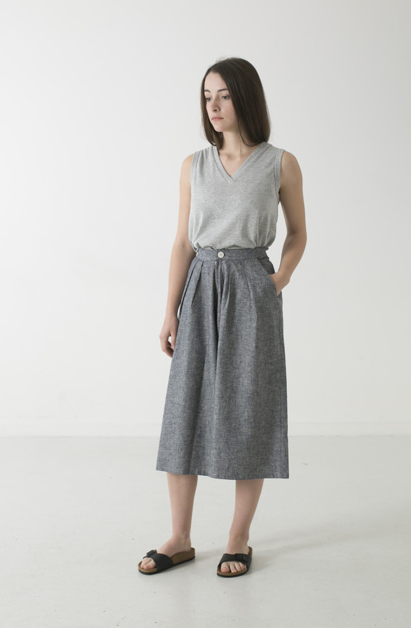 GOOD STUDIOS HEMP JERSEY V TANK GOOD STUDIOS HEMP JERSEY V TANK