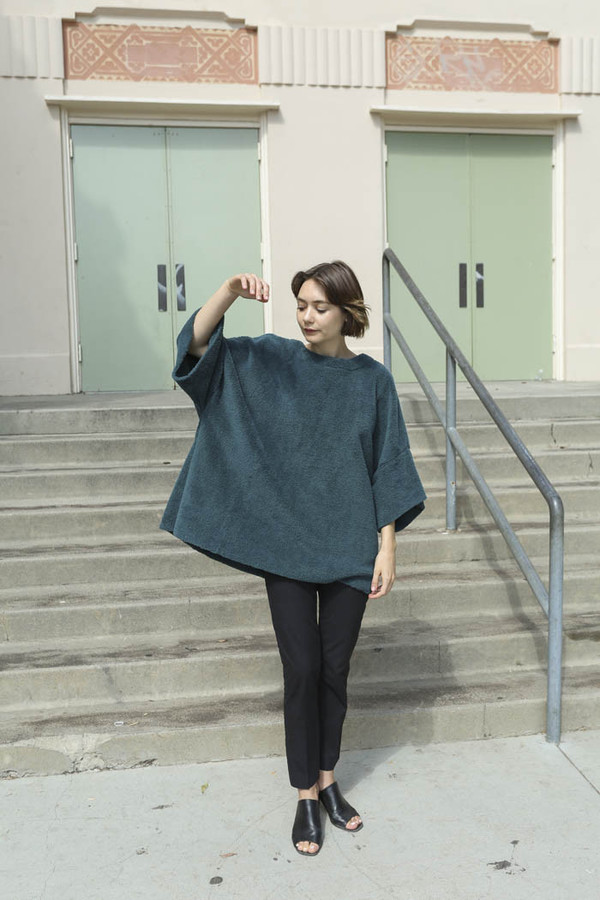 Carleen Big Fuzzy Shirt in Pine Carleen Big Fuzzy Shirt in Pine