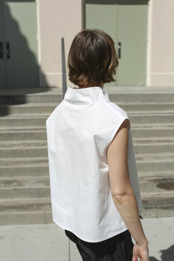 Priory Kku Top in White Priory Kku Top in White