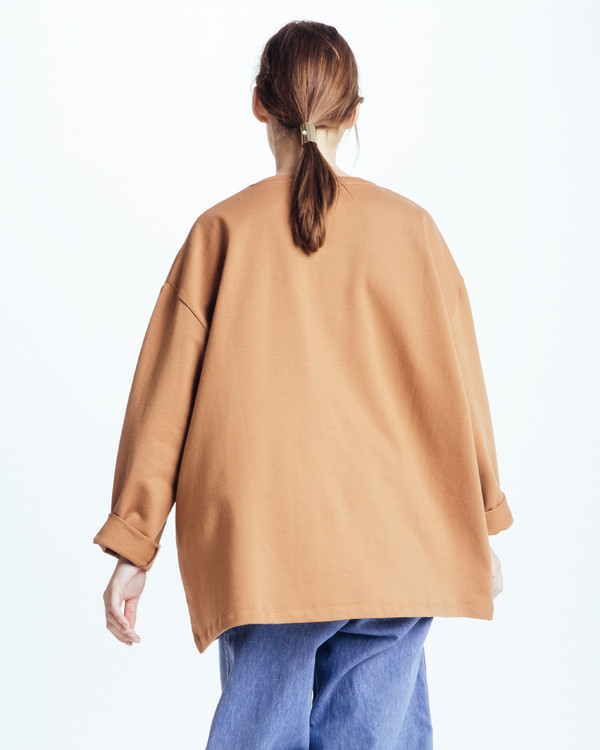 Revisited Matters Sweatshirt sweater in Clay Revisited Matters Sweatshirt sweater in Clay