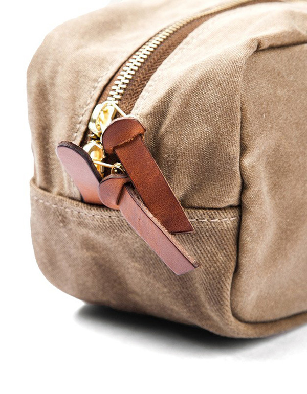 Tanner Goods Drifter Dopp Kit Waxed Field Tan Tanner Goods Drifter Dopp Kit Waxed Field Tan
