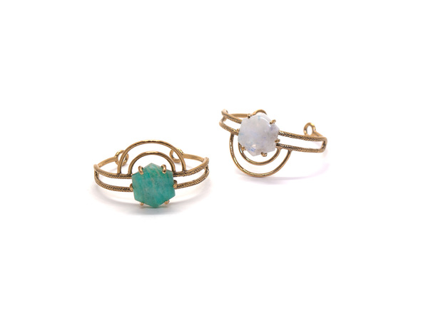 Laurel Hill Jewelry Dreamweaver Cuff // Amazonite Laurel Hill Jewelry Dreamweaver Cuff // Amazonite