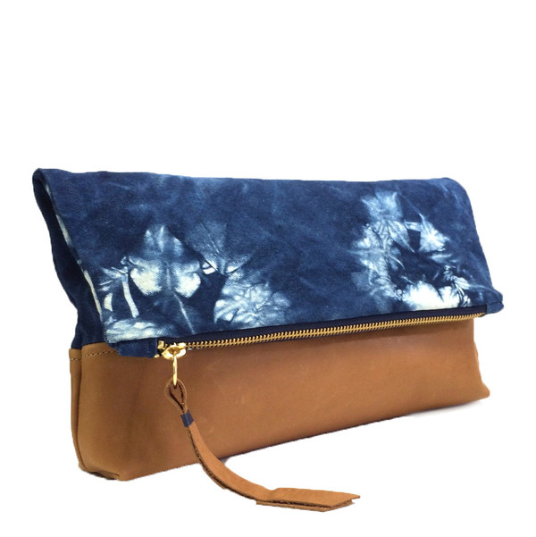 Katrin Reifeiss Indigo Foldover Clutch Katrin Reifeiss Indigo Foldover Clutch