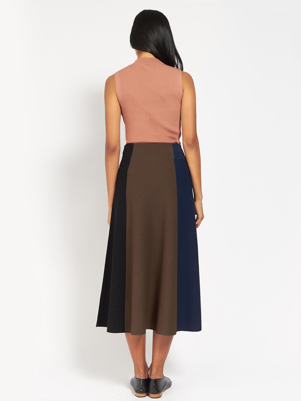 Pari Desai Leila Mock Neck Bisque Pari Desai Leila Mock Neck Bisque