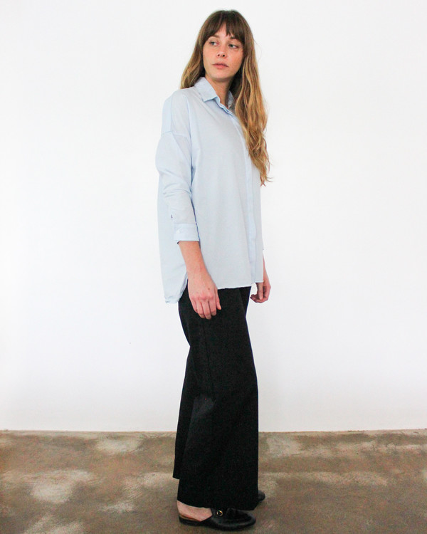 Esby STELLA L/S BUTTON DOWN - SKY BLUE Esby STELLA L/S BUTTON DOWN - SKY BLUE