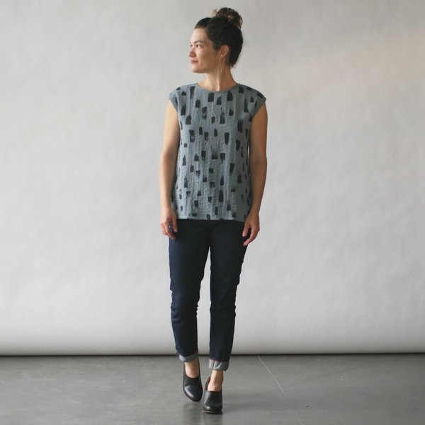 Make It Good Drift Blouse in Glacier Make It Good Drift Blouse in Glacier