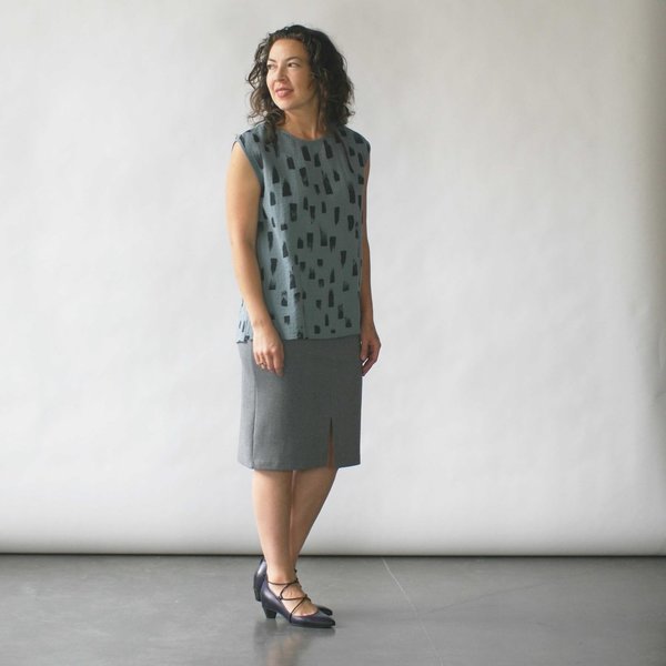 Make It Good Drift Blouse in Glacier Make It Good Drift Blouse in Glacier